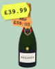 bollinger champagne on offer