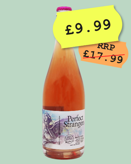 Perfect Strangers rose cider.