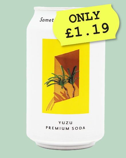 Yuzu seltzer by something and nothing